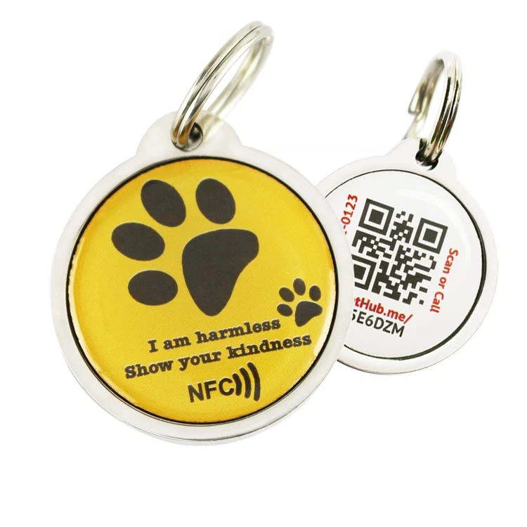 Epoxý Dog Pet NFC auðkennismerki