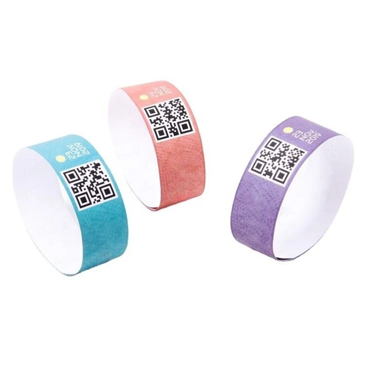 Custom Qr Code RFID Wristband factory