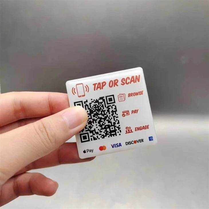 NFC QR Code Sticker